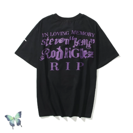 In loving memory R.I.P black tee