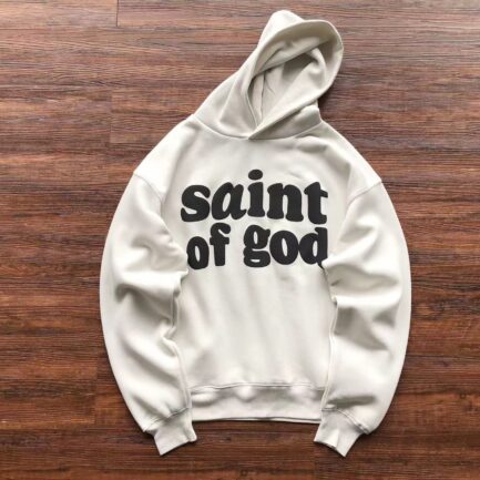Saint Of Good White Hoodie