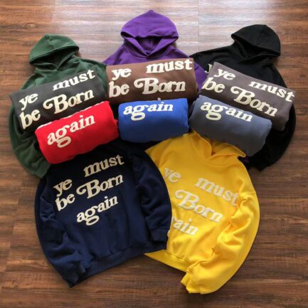 Ye Must Be Born Again Black Hoodie
